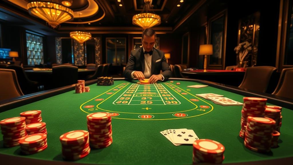 การวางเดิมพันบาคาร่า พร้อมแสดงอัตราจ่าย