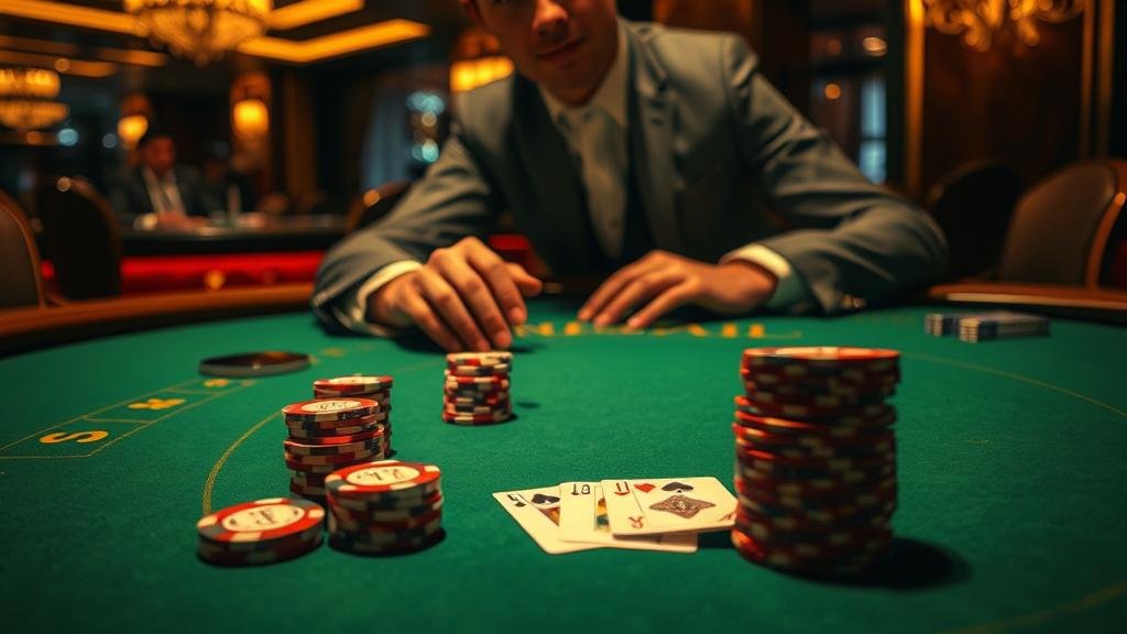 การแจกไพ่บาคาร่าอย่างใกล้ชิด