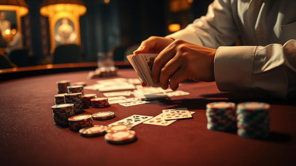 ภาพแสดงรูปแบบเค้าไพ่บาคาร่าต่างๆ ที่เข้าใจง่าย