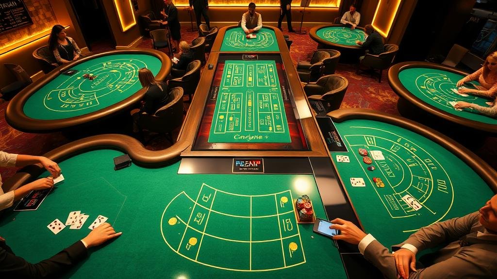 แผนผังเทคนิคการเล่นบาคาร่า