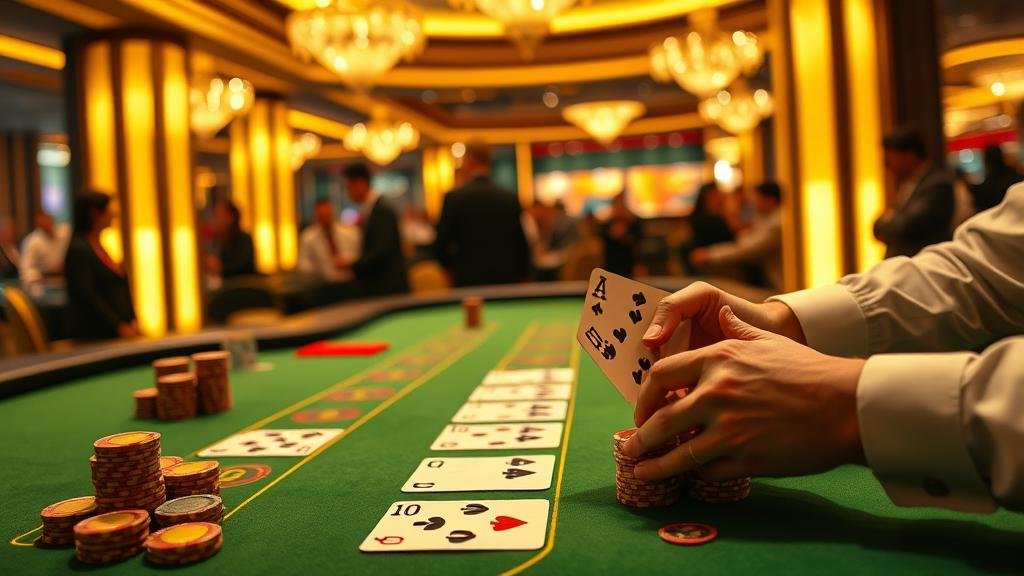 หน้าจอเลือกห้องบาคาร่า