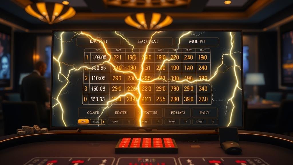 ตัวอย่างเค้าไพ่ลูกปัดบาคาร่า