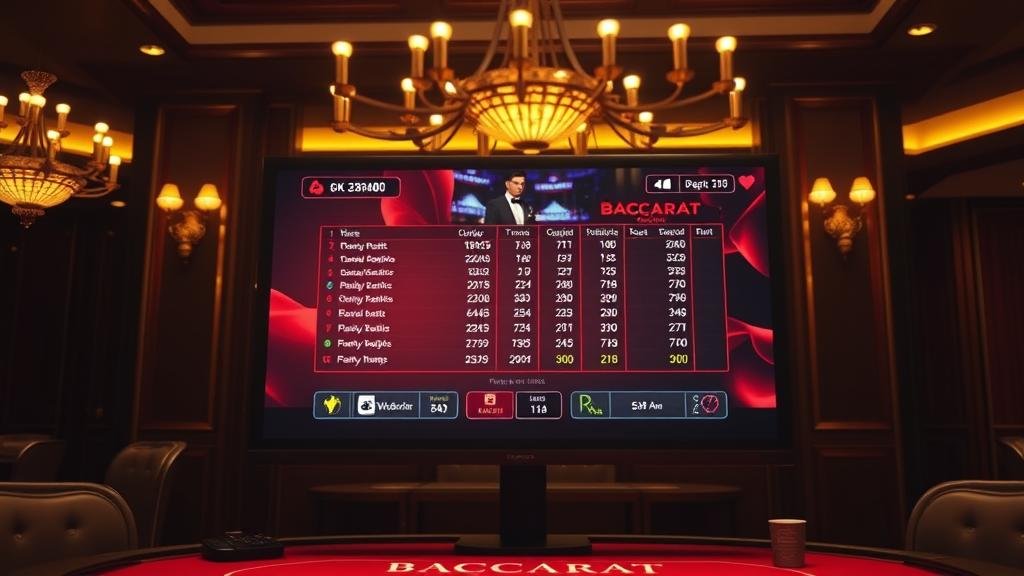 ดีลเลอร์ AllBet กำลังเปิดไพ่บาคาร่า