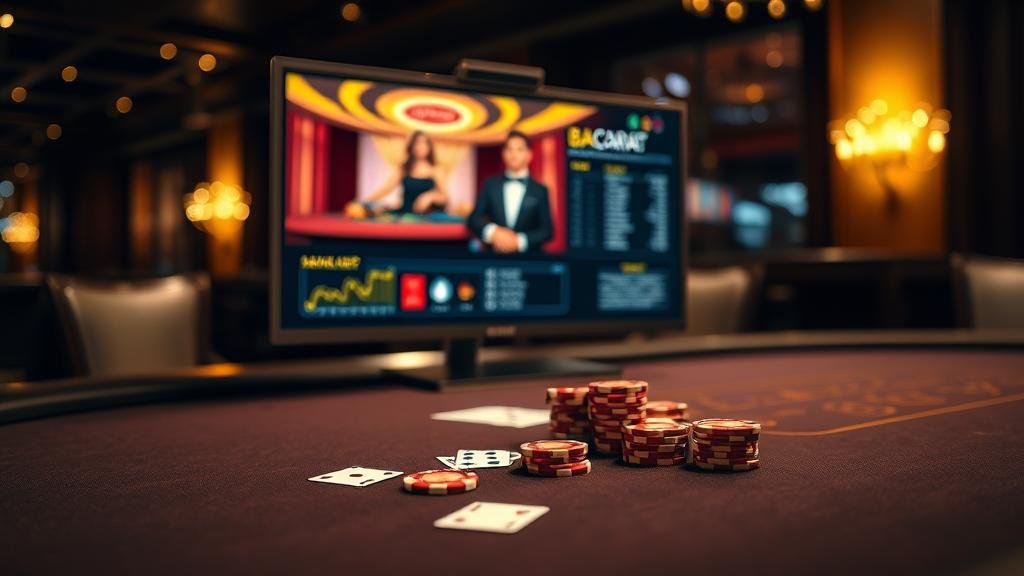 หน้าจอเกมบาคาร่า N2Live ที่เน้นความเรียบง่าย