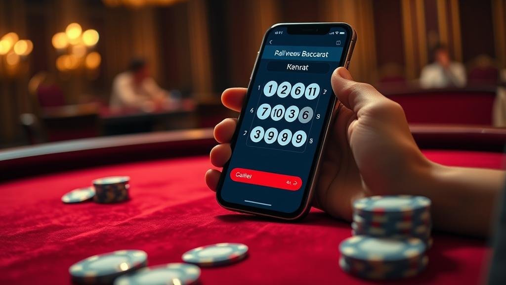 ภาพอินโฟกราฟิกแสดงกลยุทธ์และอัตราต่อรองบาคาร่า