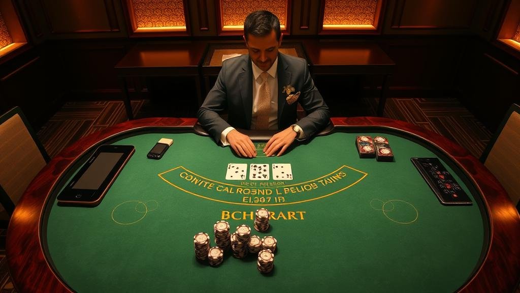 การเล่นบาคาร่า SA Gaming บนสมาร์ทโฟน