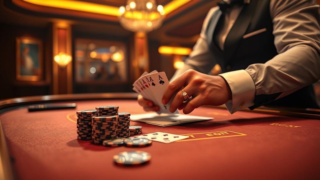 ภาพประกอบระบบการเดินเงินลาโบเชร์ในบาคาร่า