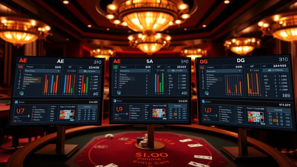 บาคาร่า: อินไซต์ สถิติคมชัด AE, SA, DG ครบ จบทุกแผนการันตีผลไว