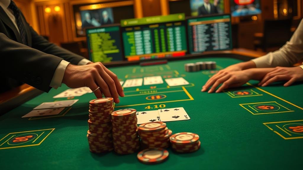 ตัวอย่างเค้าไพ่บาคาร่าที่นิยม