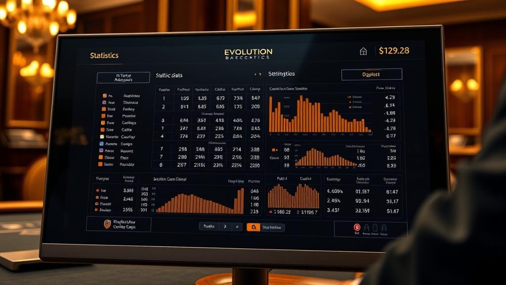 เปรียบเทียบสถิติห้องบาคาร่า Evolution เพื่อการเลือกห้องที่ดีที่สุด