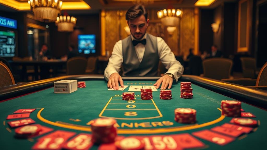 ตัวอย่างเค้าไพ่บาคาร่า: มังกรและปิงปอง