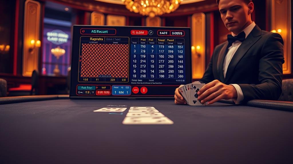 ภาพประกอบเค้าไพ่บาคาร่า ปิงปอง และสลับยาว