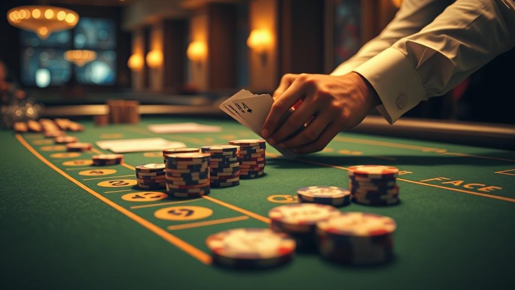 เค้าไพ่บาคาร่าแบบสลับยาว (ปิงปอง)