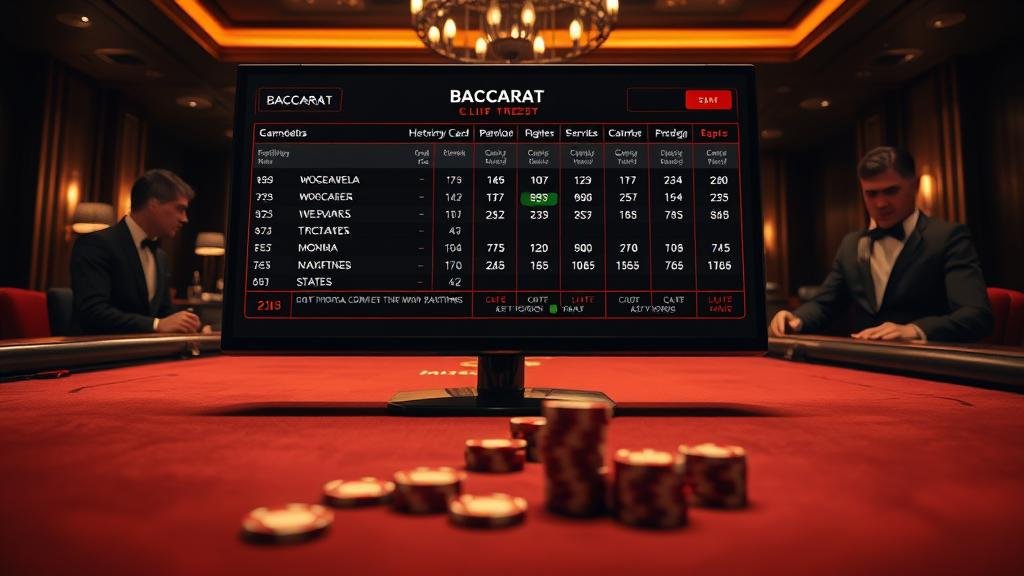 การอ่านเค้าไพ่บาคาร่าจากสถิติ