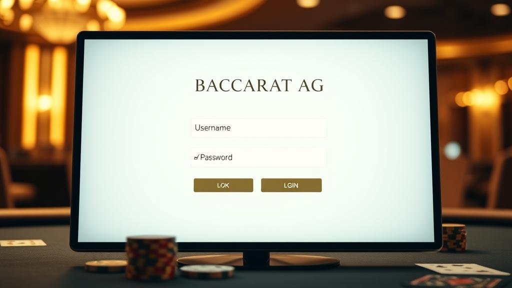 บรรยากาศห้องบาคาร่า AG สุดหรู