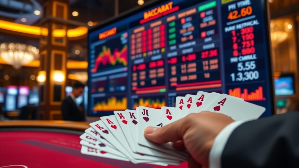 เปรียบเทียบสถิติและภาพสดบาคาร่าเพื่อการคัดเลือกโต๊ะ