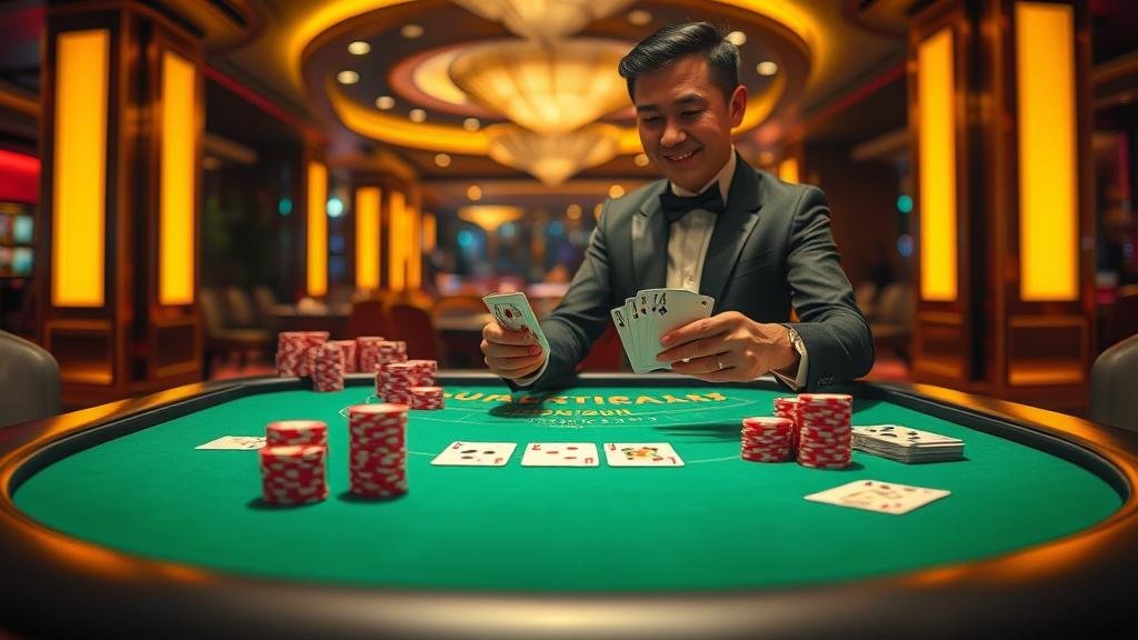 การแสดงผลเค้าไพ่บาคาร่าที่ชัดเจน