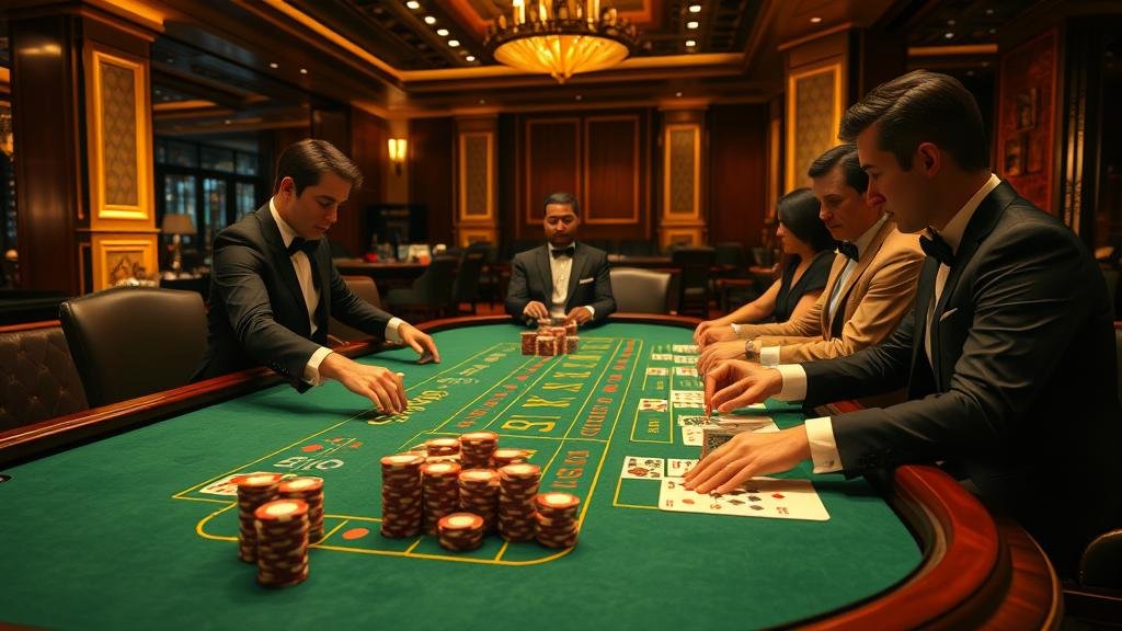 ตัวอย่างเค้าไพ่ถนนไม้ขีด บาคาร่า