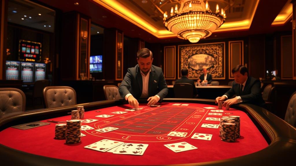 เปรียบเทียบห้องบาคาร่า AsiaGaming แบบเต็มรูปแบบและมินิ