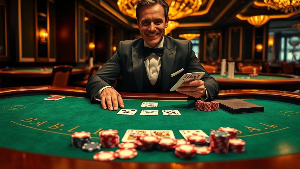 ตารางแสดงผลไพ่สามติดในบาคาร่า