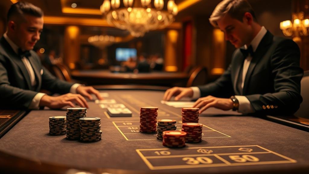 การเปิดไพ่บาคาร่าแบบสควีซ