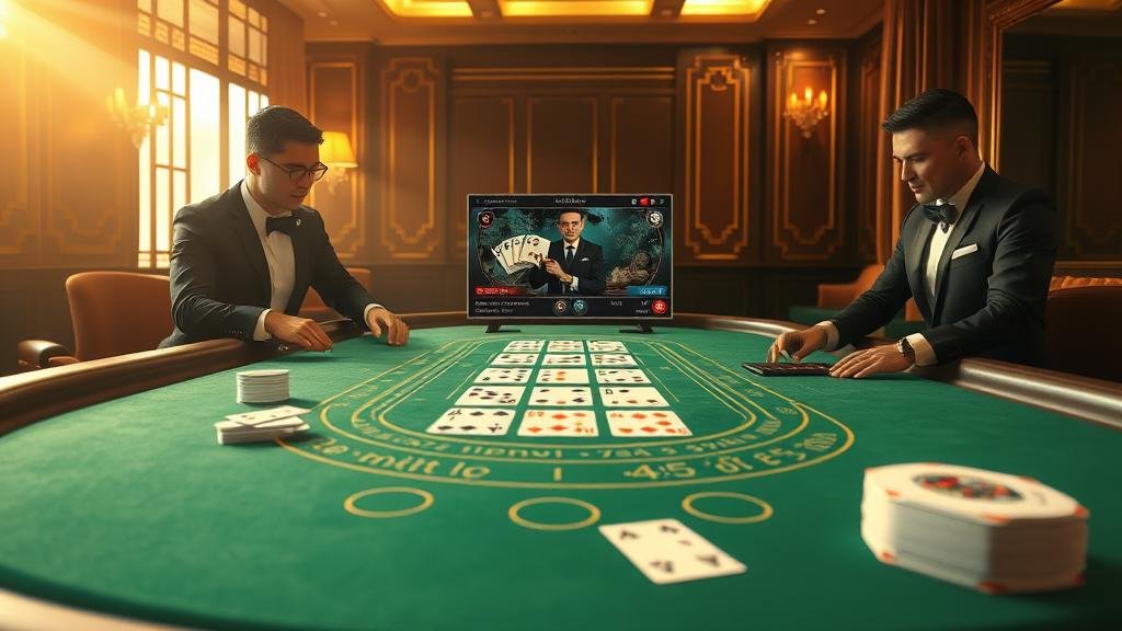 บรรยากาศหรูหราของห้องบาคาร่า DreamGaming