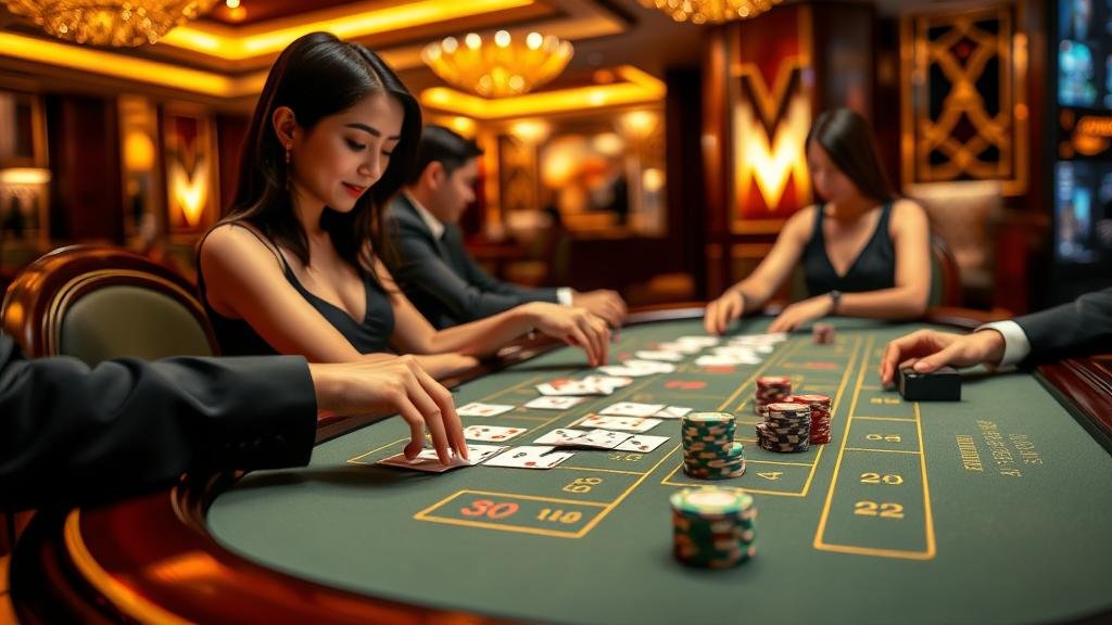 การอ่านเค้าไพ่ถนนเล็กในบาคาร่า