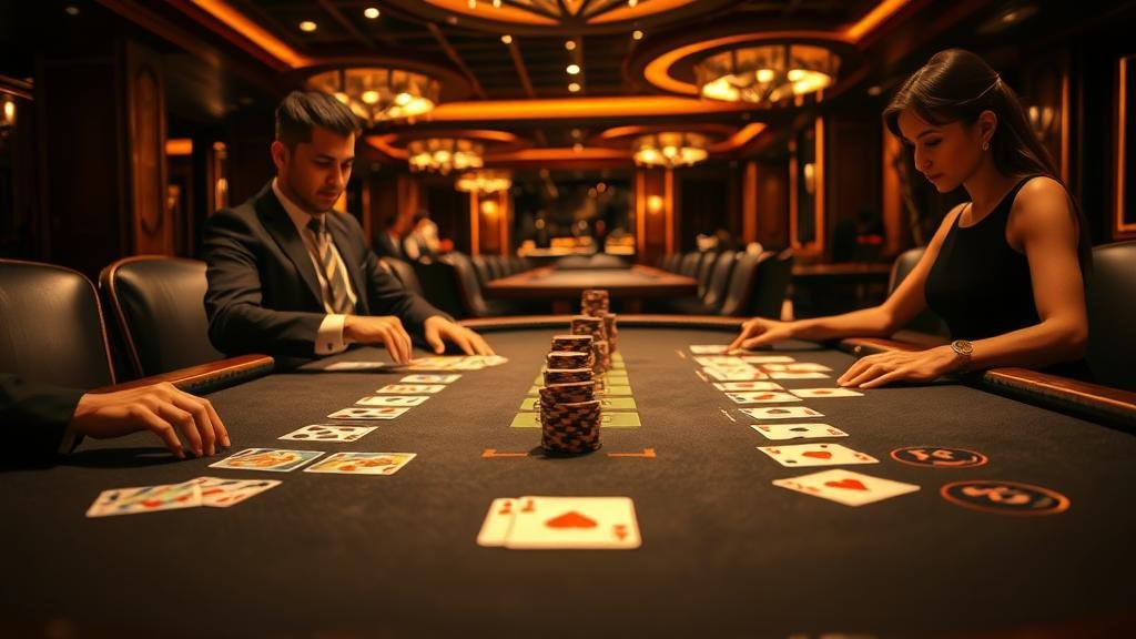 อินเทอร์เฟซบาคาร่า BG, EBet, และ LuckyStreak