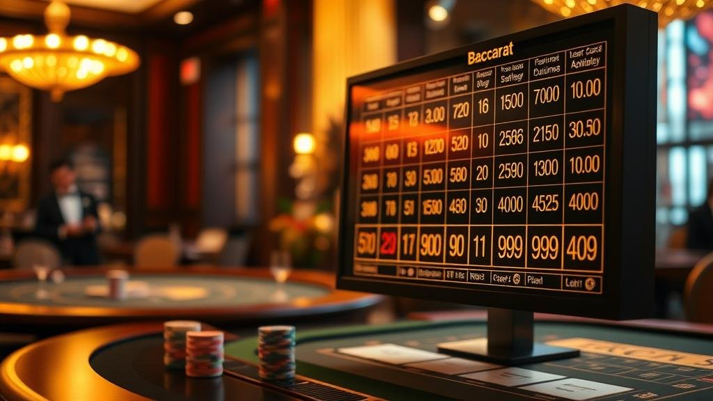 การเลือกห้องบาคาร่าบนเว็บและแอปมือถือ