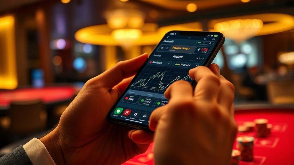 การวิเคราะห์บาคาร่าแบบสดบนแท็บเล็ต