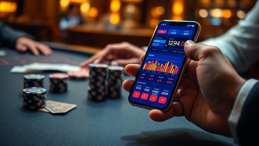 การเล่นบาคาร่าบนแท็บเล็ต