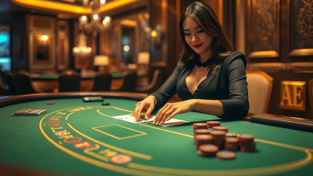 ตารางแสดงเค้าไพ่บาคาร่า