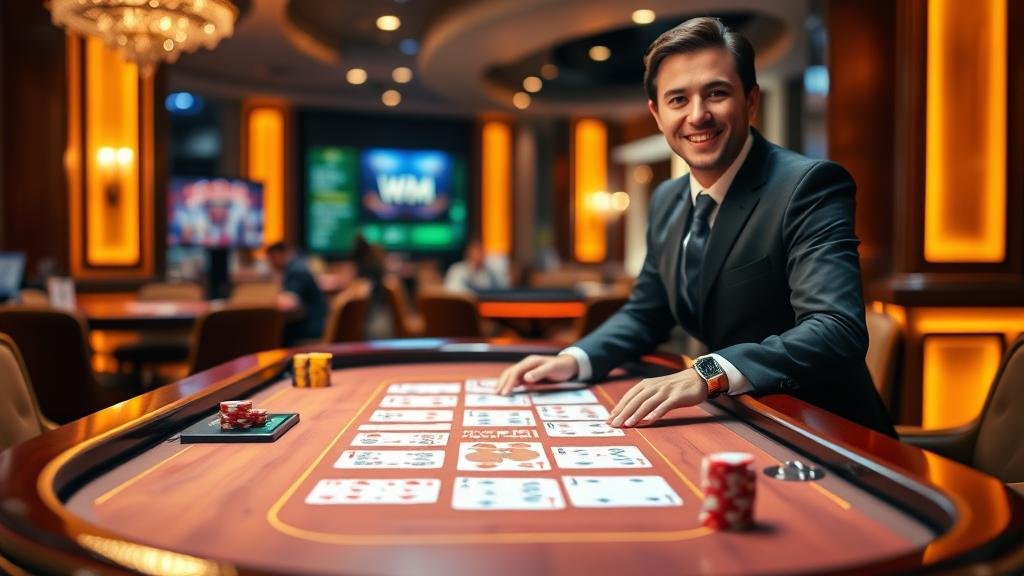 การแสดงผลเค้าไพ่บาคาร่าใน Playtech