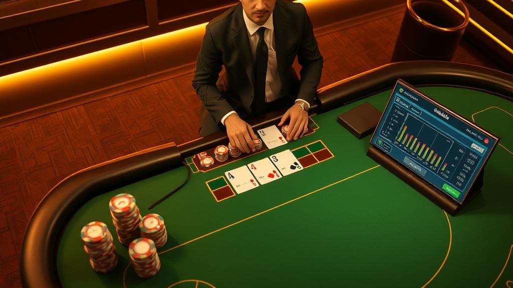 เกมบาคาร่าสด Ezugi พร้อมสถิติและรูปแบบไพ่