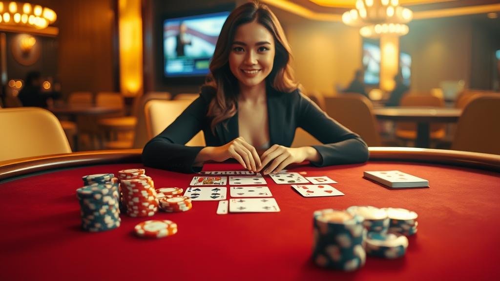 อินเทอร์เฟซบาคาร่า BetGames พร้อมฟีเจอร์สควีซ