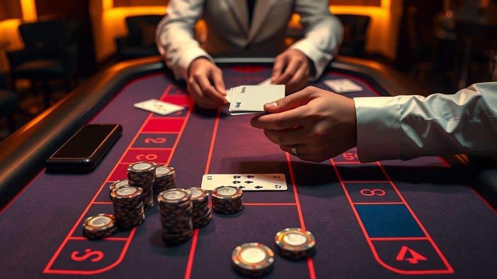 ตัวอย่างเค้าไพ่บาคาร่า: มังกรและปิงปอง