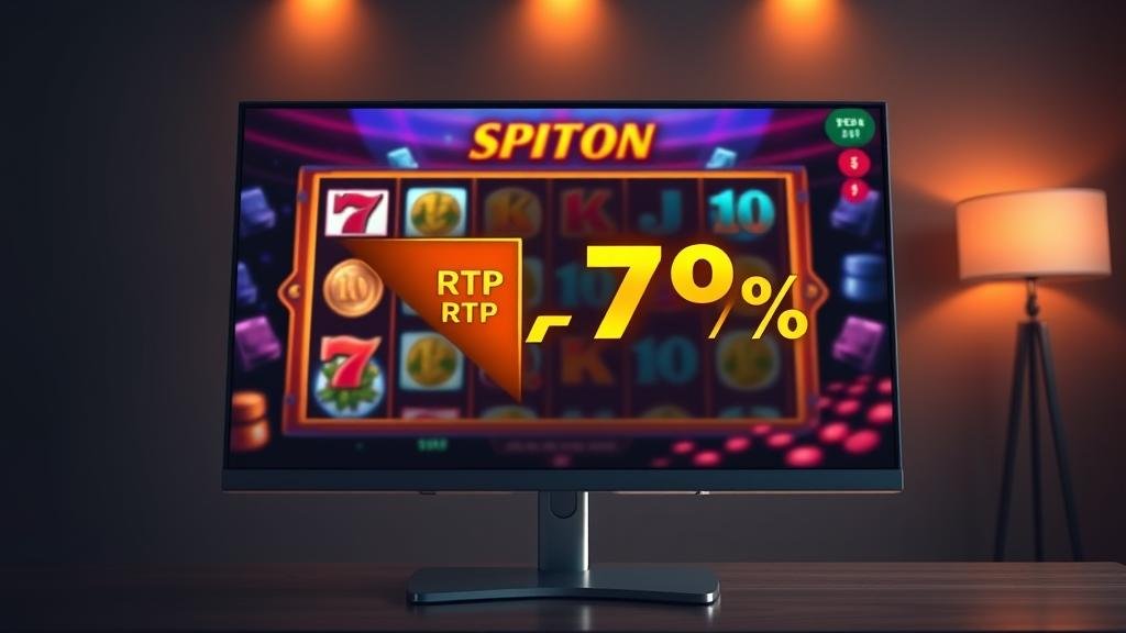 ผู้เล่นกำลังลุ้นโบนัสสล็อตช่วงกลางคืน