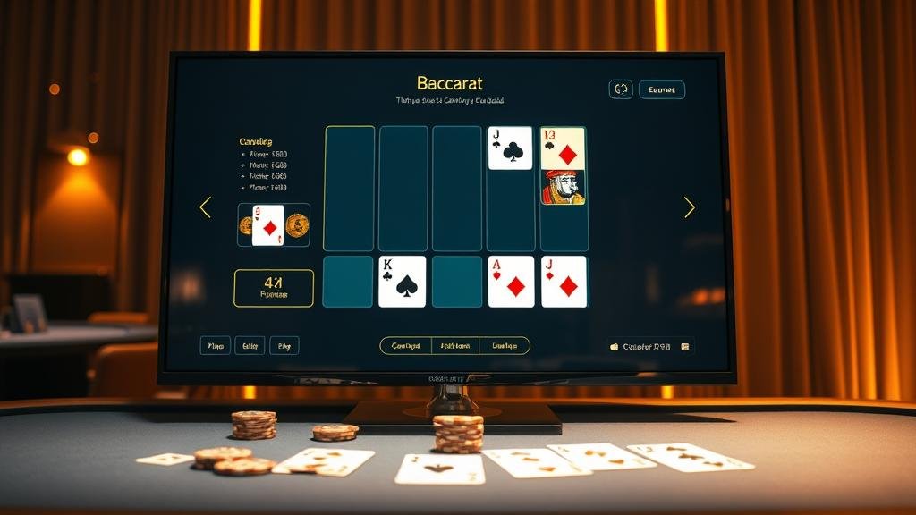 ภาพประกอบเทคนิคการเดินเงินบาคาร่า