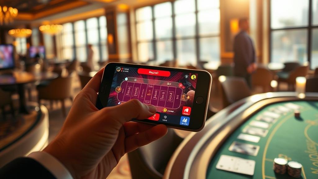 การเล่นบาคาร่า Evolution บนมือถือช่วงกลางคืน