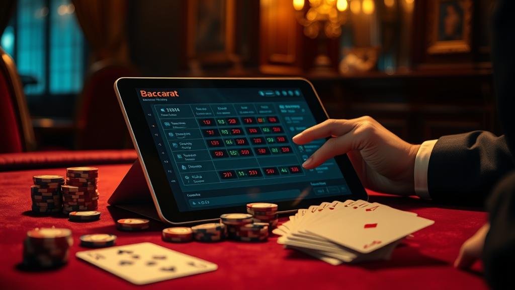 ตารางแสดงเค้าไพ่บาคาร่า