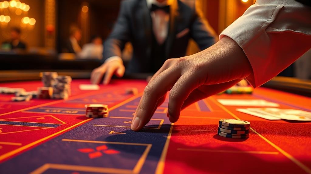 ตัวอย่างเค้าไพ่บาคาร่า: มังกร และ สองตัด