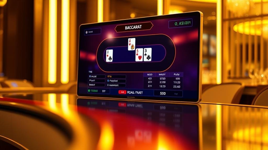 ตัวอย่างเค้าไพ่บาคาร่า: มังกร, สองตัด, สามตัด