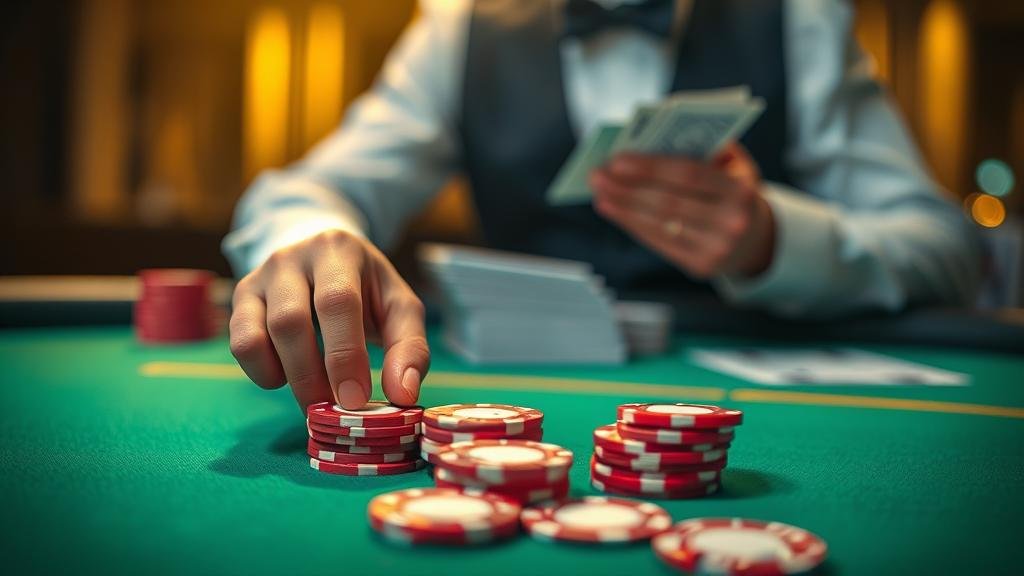 ตัวอย่างเค้าไพ่ปิงปองในบาคาร่า