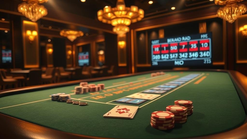 หน้าจอแอปพลิเคชันบาคาร่าบนมือถือ