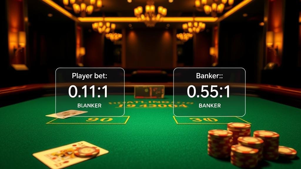 หน้าจอเกมบาคาร่า AllBet N2Live พร้อมสถิติเค้าไพ่