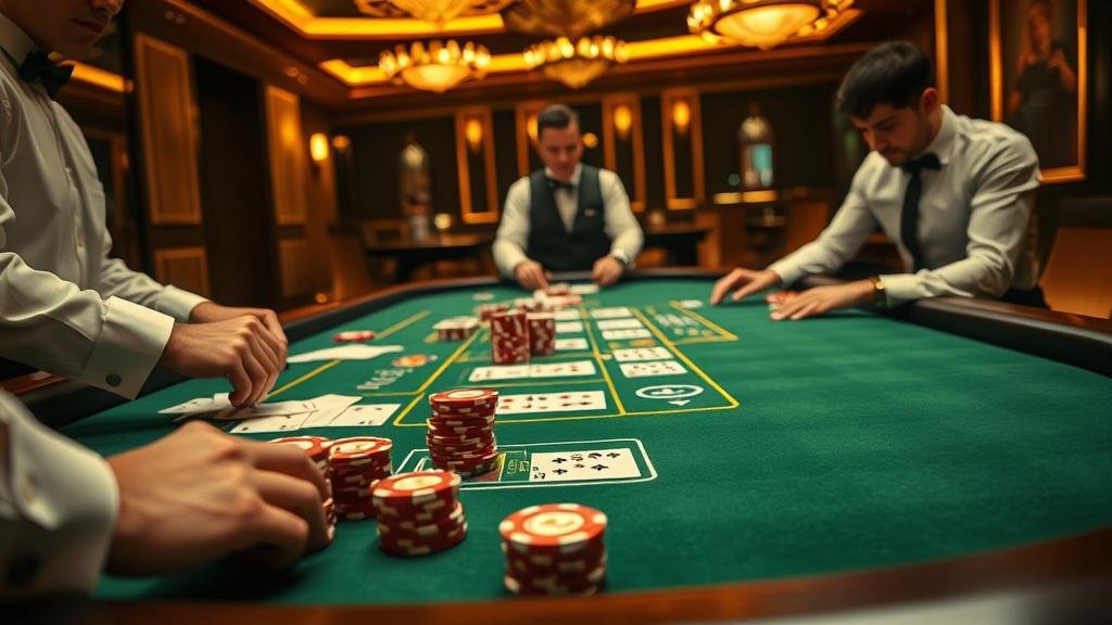 ตารางแสดงรูปแบบเค้าไพ่บาคาร่า