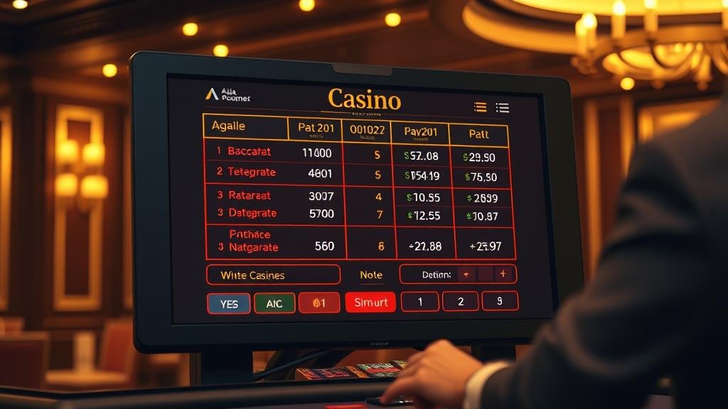 ตัวอย่างเค้าไพ่บาคาร่า ถนนใหญ่และลูกปัด