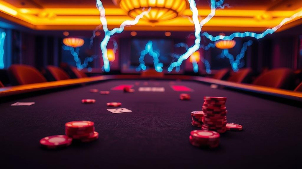 หน้าจอ บาคาร่า สายฟ้า Evolution พร้อมตัวคูณ