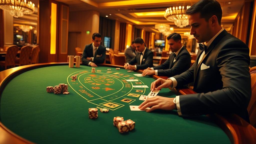 อินเทอร์เฟซเกมบาคาร่าจากค่าย BGaming