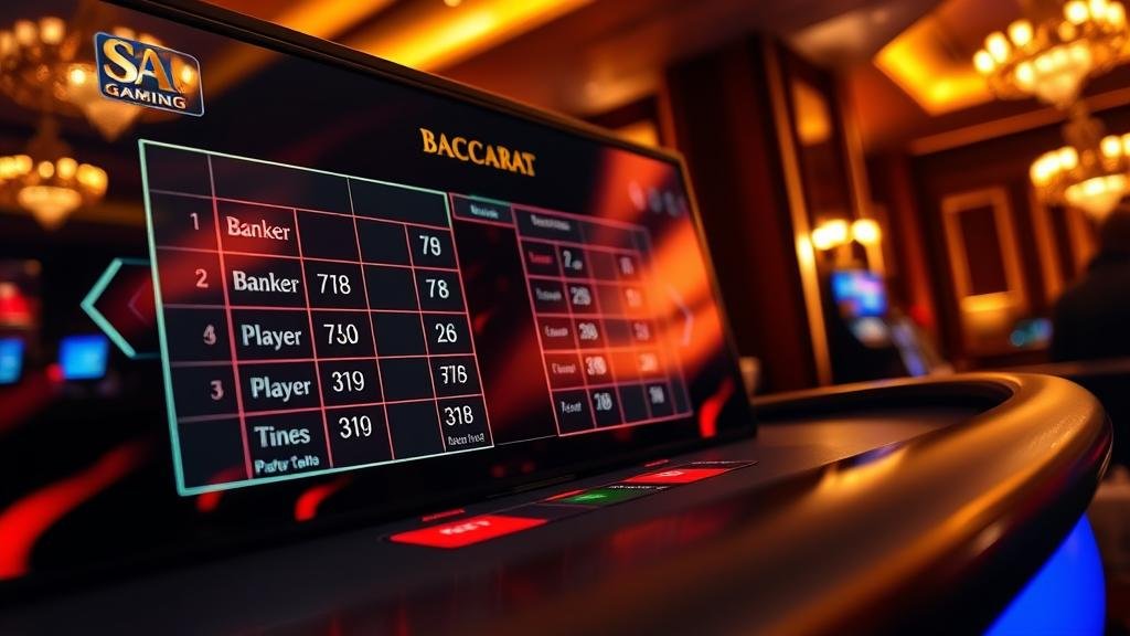 การอ่านเค้าไพ่บาคาร่าบนมือถือ